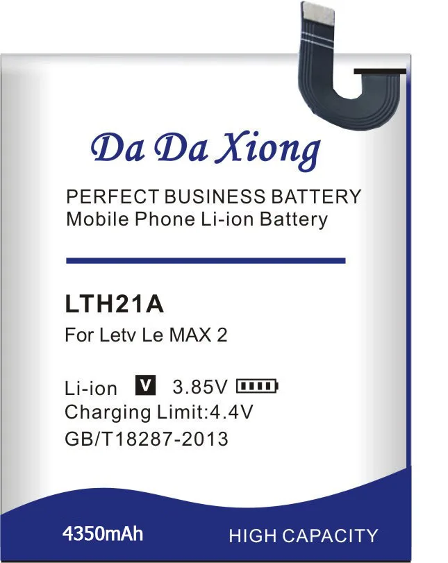 Da Xiong 4350 мАч LTH21A Аккумулятор для Letv Le Max 2X820 Le Max2 5,7 дюймов X821 LeMax2 X822 X829