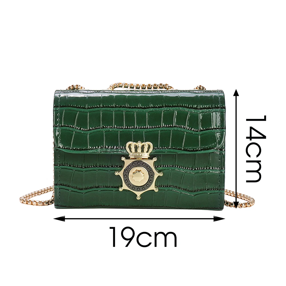 

Fashion Small Handbag Designer PU Leather Shoulder Bags for Women Stone Pattern Crossbody Bags Solid Ladies Square Travel Bag