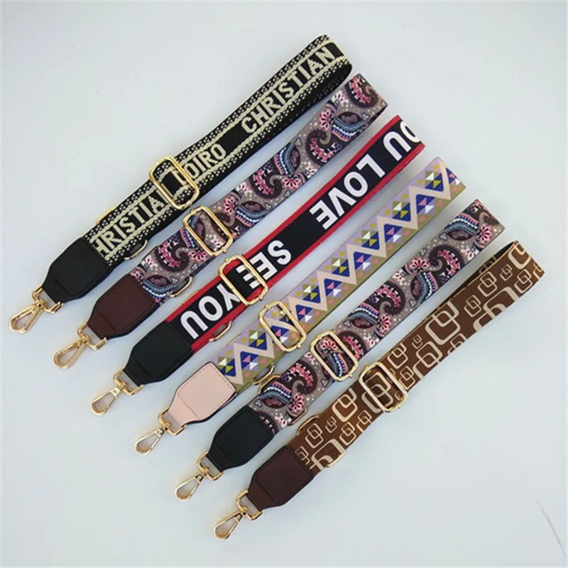 Bag Strap Women Handbag Belt Wide Shoulder Crossbody Bag Straps Replacement Strap Accessory Bag Part Adjustable Belt For Bags