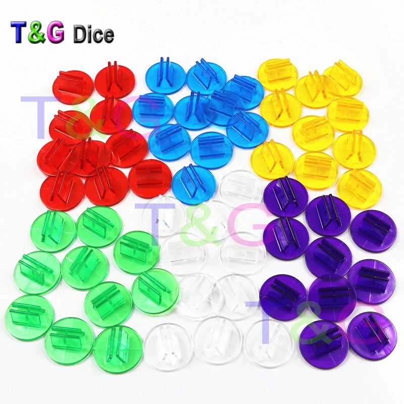 Новая высококачественная 6 цветов прозрачная пластиковая подставка для 2 мм