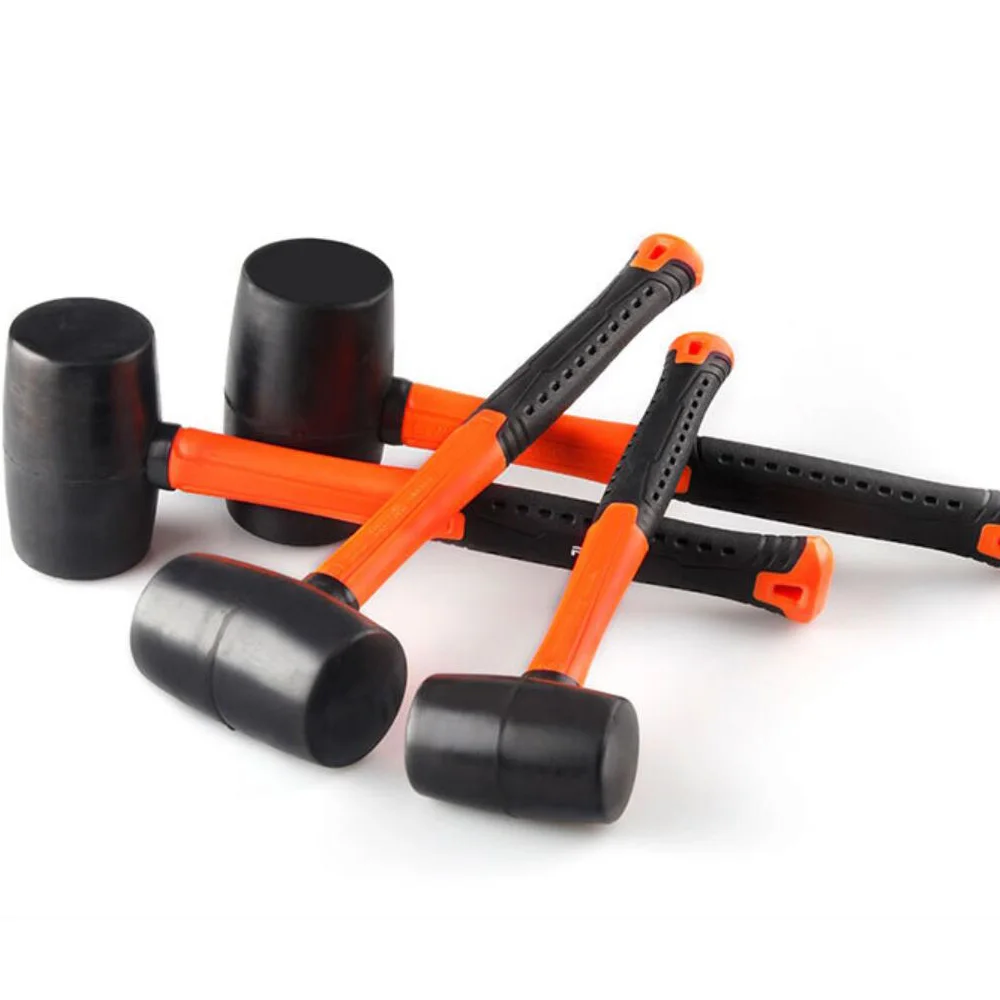 8 унций/12 унций черный резиновый Молот износостойких плиточный молоток со