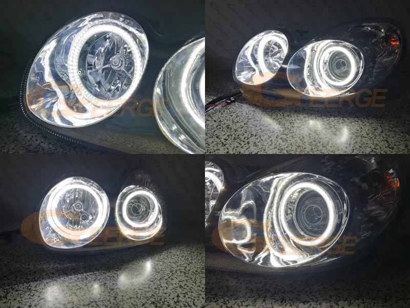 Для Hyundai Sonata EF B 2002 2003 2004 2005 ультра яркий SMD светодиодный комплект колец ангельские
