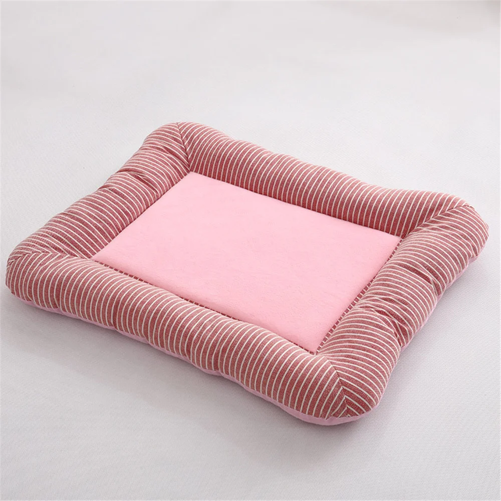 

Cooling Pet Bed For Dogs House Dog Beds For Large Dogs Pets Products For Puppies Dog Bed Mat Cool Breathable Cat Sofa Supplies