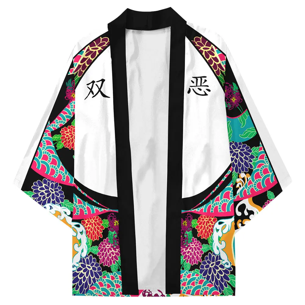 

Anime Tokyo Revengers Smiley Kawata Nahoya 3D Printed Cosplay Costume Cloak Kimono Coat