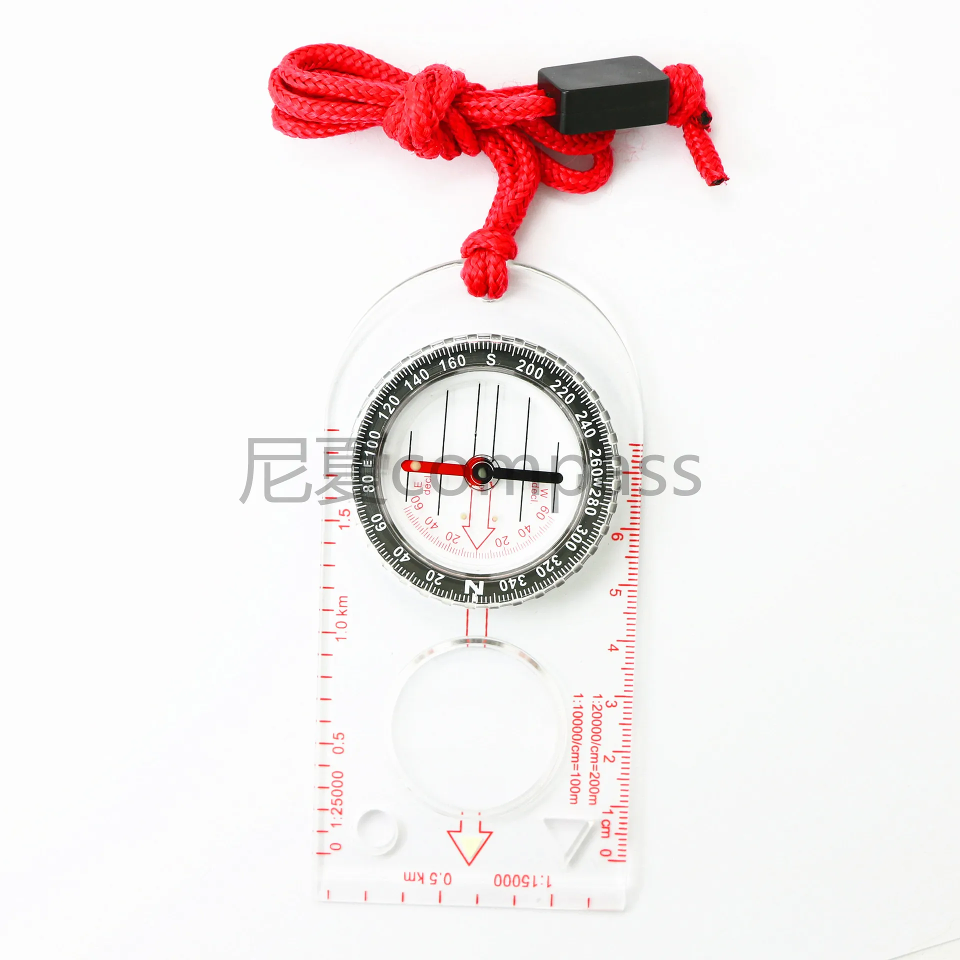 Профессиональный мини компас линейка с картой многофункциональное оборудование