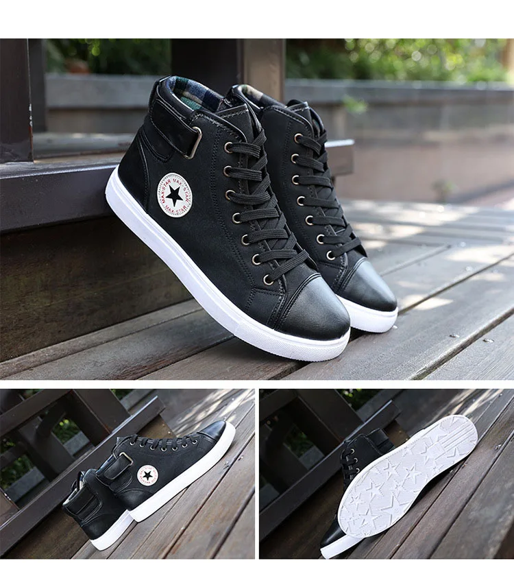 Mens Designer Trainers High Top Men Shoes Canvas Casual SPRING Autumn Male Footwear Patchwork Plus Size | Обувь