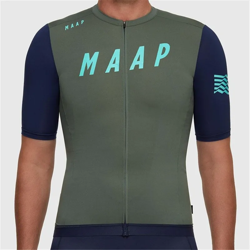 Jersey Maap pro team версия Велоспорт Джерси Сверхлегкий короткий рукав НАБОРЫ mtb велосипед camisa ciclismo Майо эластичная лента шорты - Цвет: Jersey