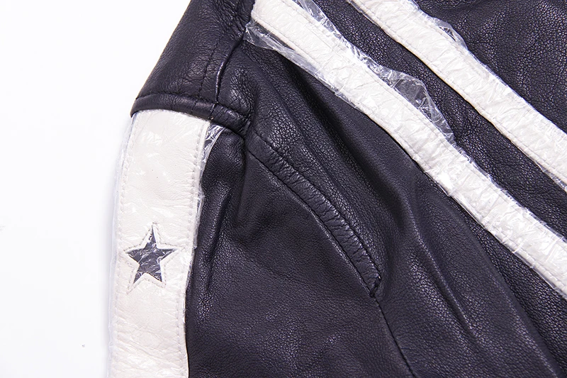 Женская мотоциклетная куртка Milan из натуральной кожи с высоким подиумом и