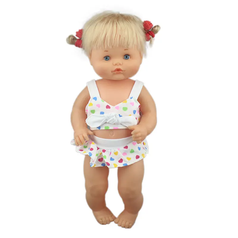 

2020 New fashion Bikini For 42 cm Nenuco Doll 17 Inches Baby Doll Clothes