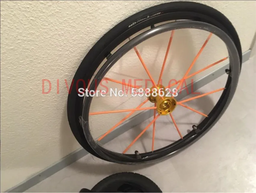 

Бесплатная доставка Горячая Распродажа спортивные кресло-каталка с ручным приводом 24 дюймов заднее колесо аксессуары