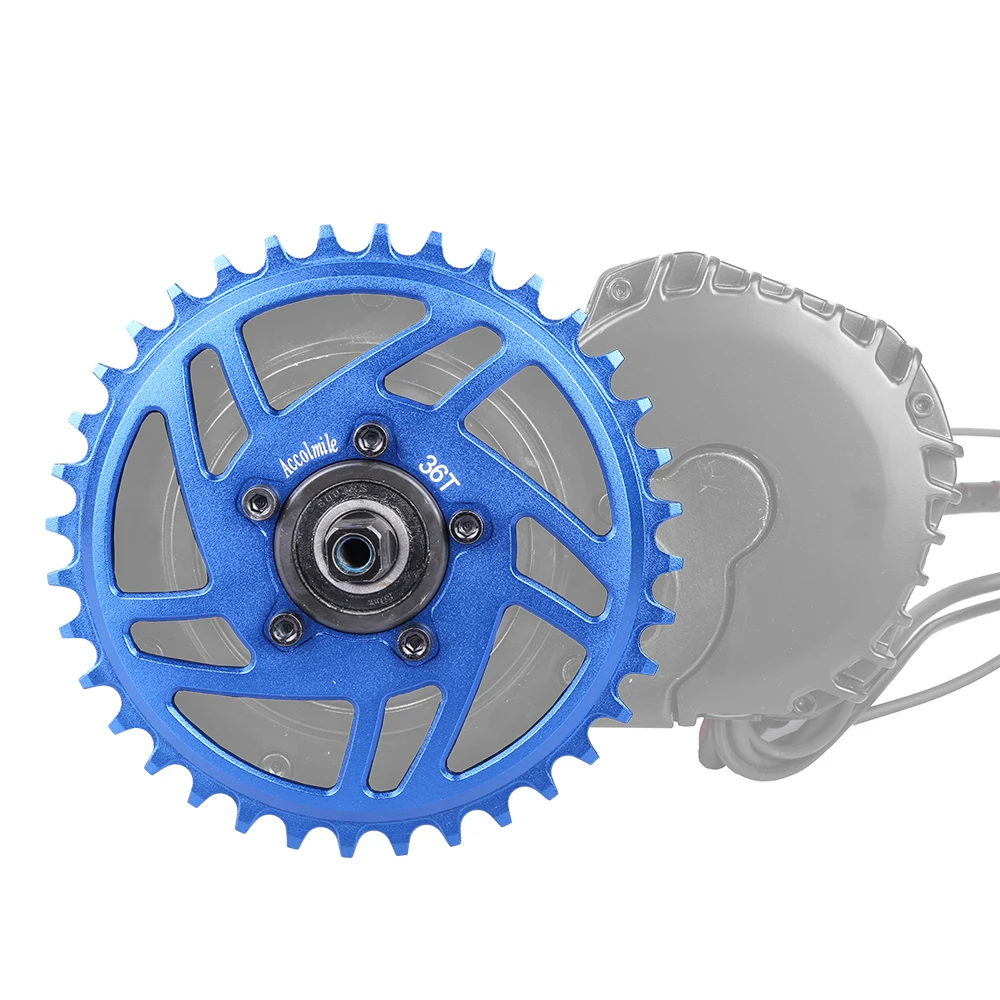 Electric Bike Chainwheel 36T for Bafang BBSHD BBS02B BBS02 BBS01B BBS01 Mid Drive Motor Replacement Bicycle Chain Protector | Спорт и