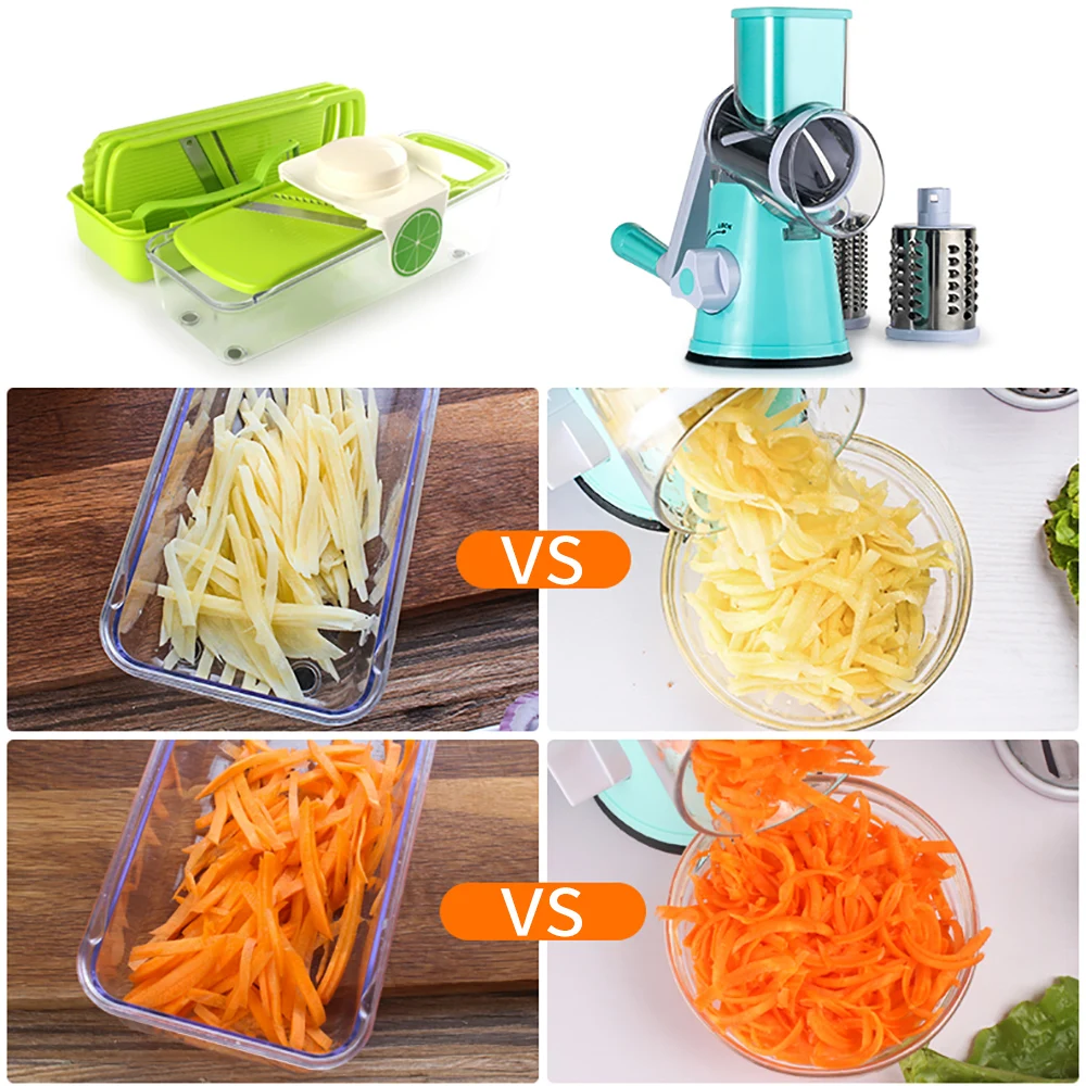 Ручная овощерезка слайсер Многофункциональный Круглый мандолин для картофеля