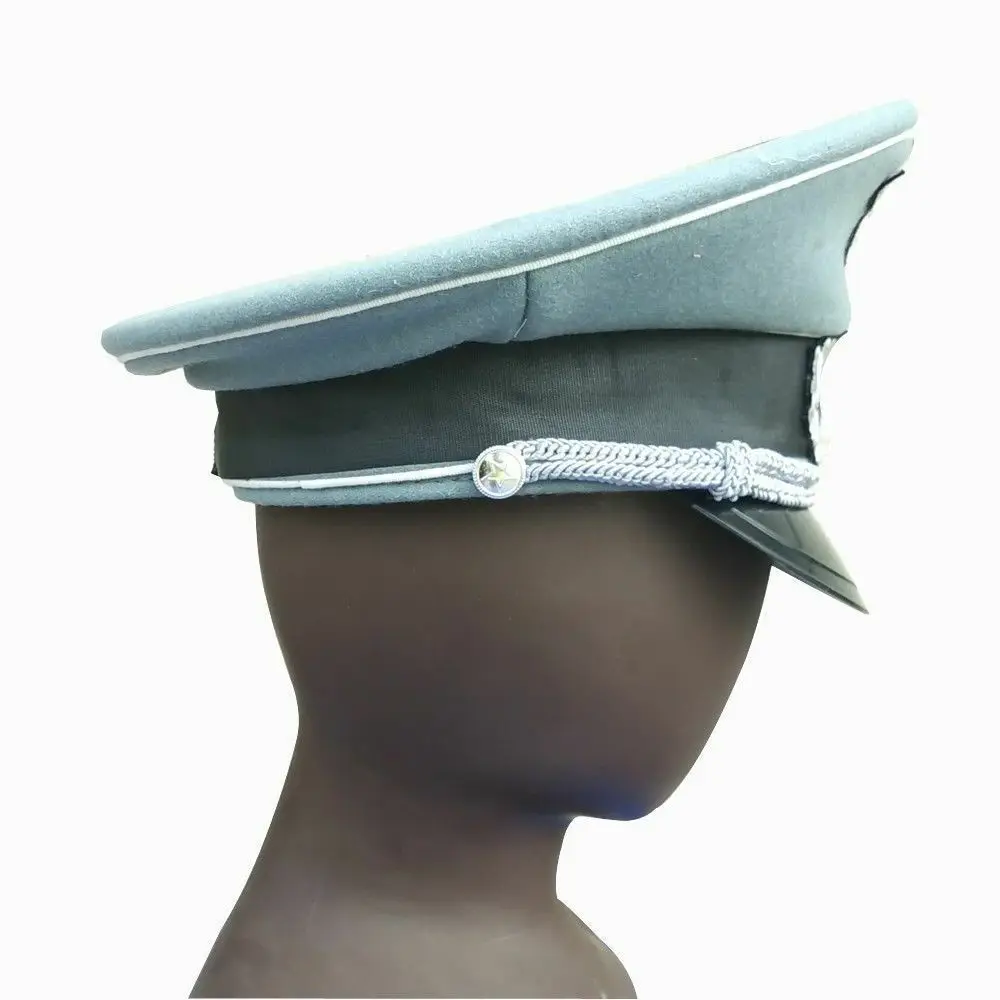 Tomwang2012. Немецкая армия Второй мировой войны элитный офицер шерстяной козырек