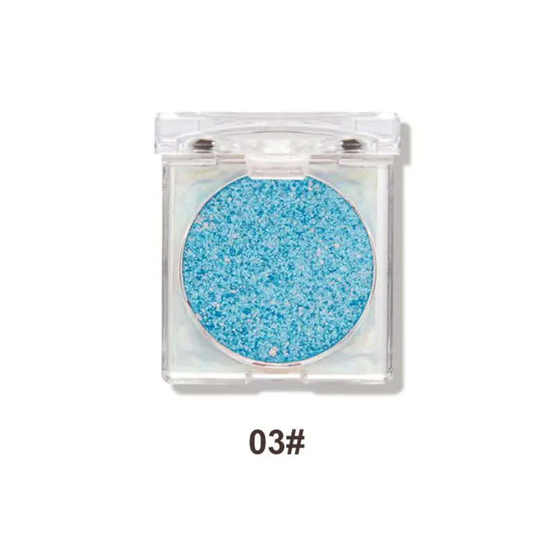 Тени для век алмазные одноцветные блестящие пудры 20 цветов матовые