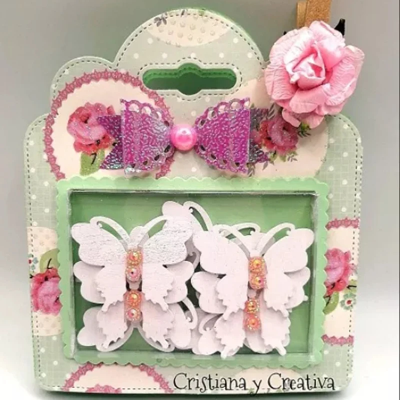 

2021 3D Box Card Metal Cutting Dies Stencils for DIY Scrapbooking Decorative Embossing DIY Paper Cards