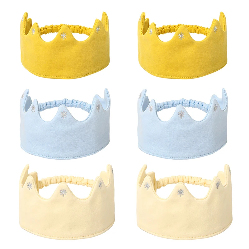 

MISANANRYNE Newborn Baby Headband Crown Headband Cotton Cute Photo Props