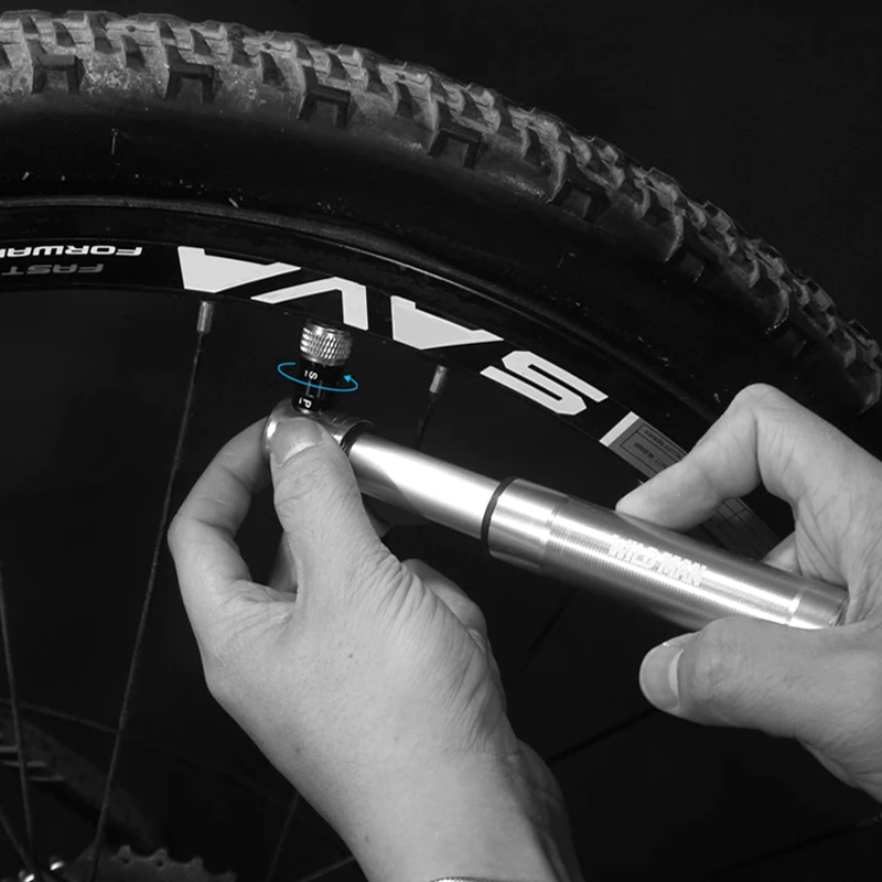 Дикий человек Алюминий сплав Велосипедные насосы Mtb ручной воздушный насос для