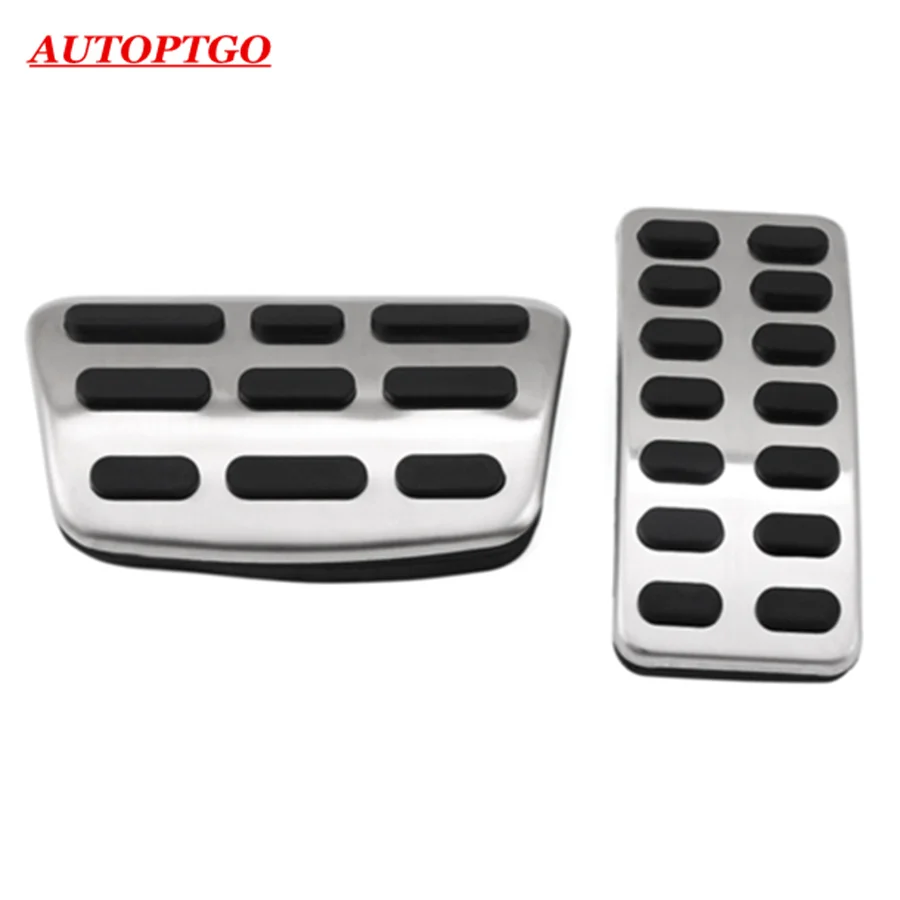 

AT MT Car Accelerator/Gas Brake Pedal Pad Cover Kit For Kia K2 Rio Soul KX3 For Hyundai Accent Verna Ix25 Solaris