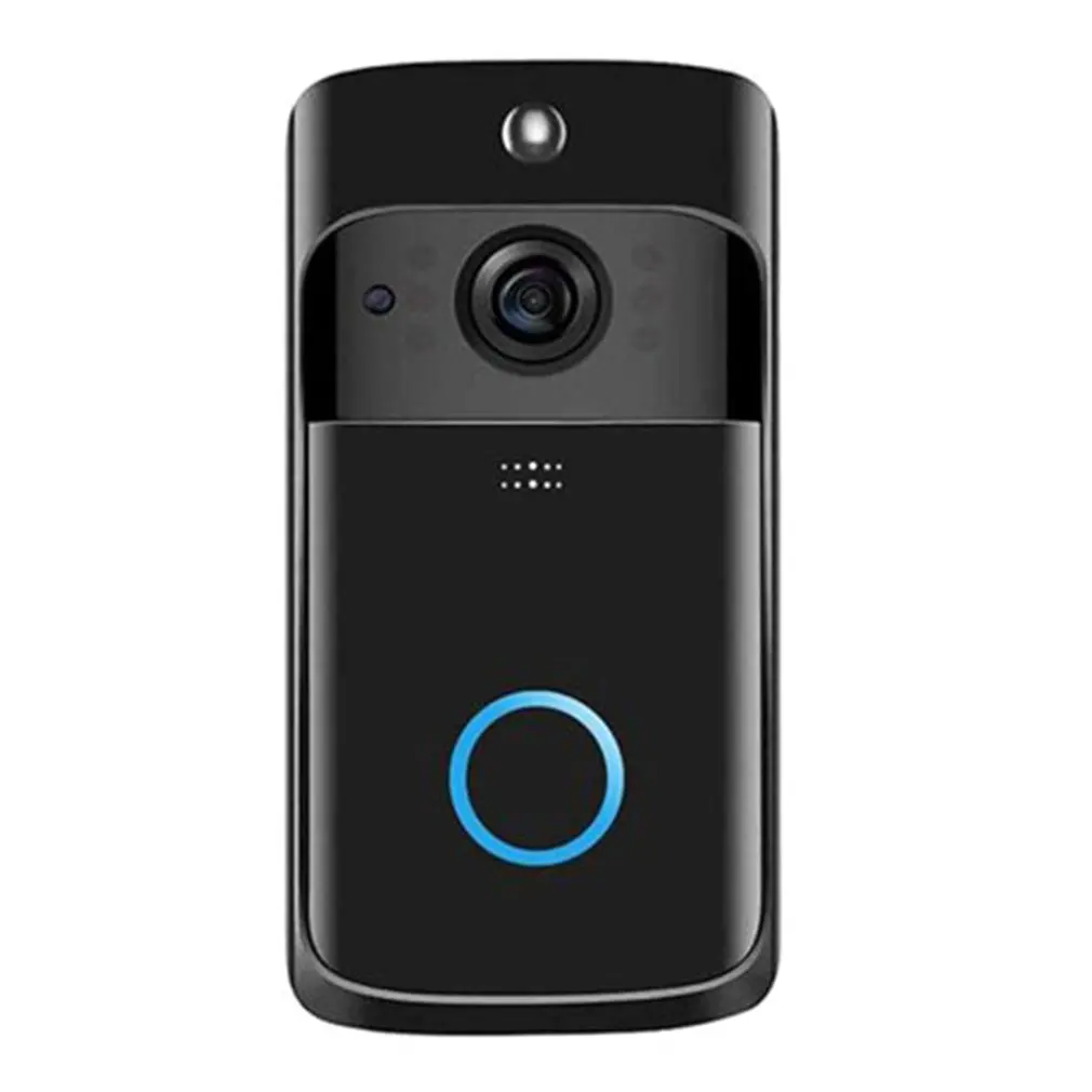 

Умный дверной звонок с Wi-Fi, беспроводной звонок, домофон, видеозапись, звонок для квартир, звонок для телефона, домашнее Облачное хранилище