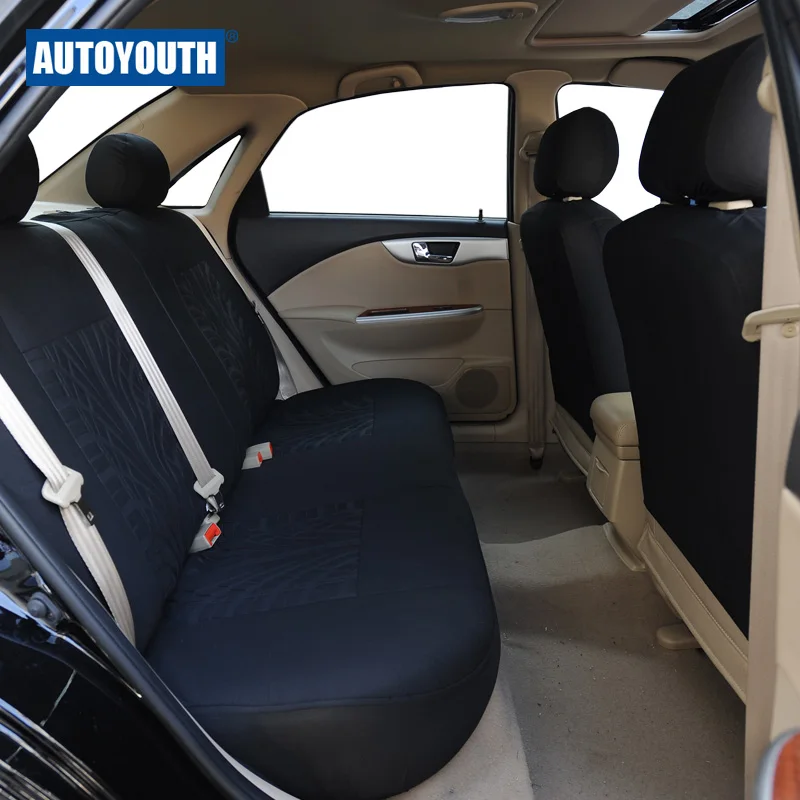 Autoyouth автомобилей чехлы полный комплект универсальный fit для авто моды