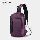 Женский водонепроницаемый рюкзак Tigernu, легкая Повседневная мини-сумка на плечо с USB-зарядкой для iPad