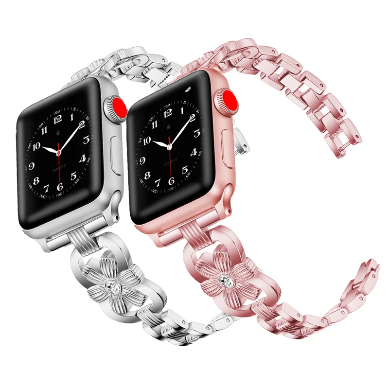 Ремешок из нержавеющей стали для apple watch 6/5/4/3/2/1 38/42/42/44 мм|Ремешки часов| |