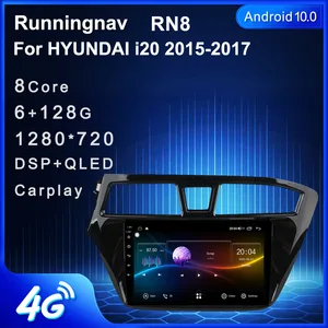 Android 10,1 для HYUNDAI i20 2015, 2016, 2017, мультимедийный стерео, автомобильный DVD-плеер, навигация, GPS-радио