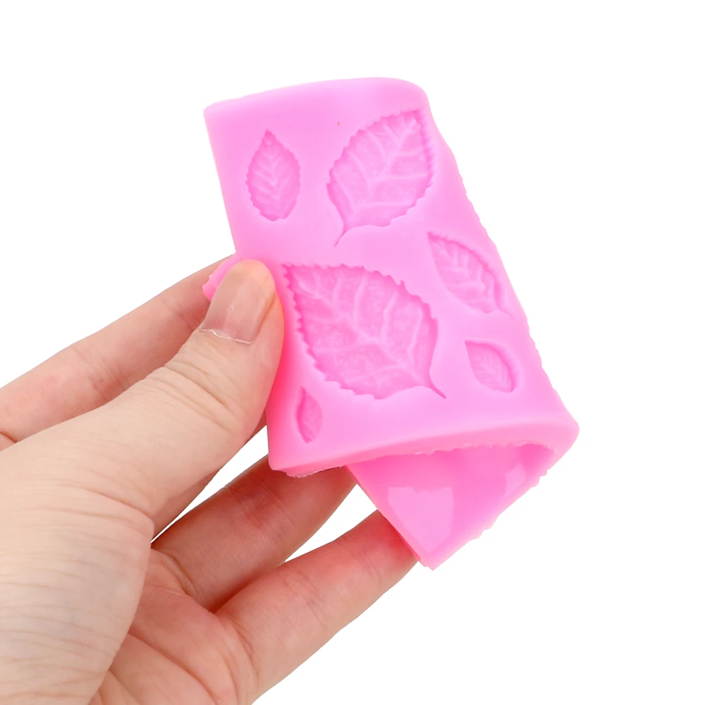 

1 Pcs Tree Leaf Silicone Chocolate Mold DIY Leaves Clay Resin Biscuit Mold Food Grade Fondant Cake Decorating Tools Hand Craft