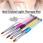 Ручка-кисточка для ногтей для фототерапии, профессиональная ручка для рисования и раскрашивания, ручка-кисточка для самостоятельного нанесения лака для ногтей