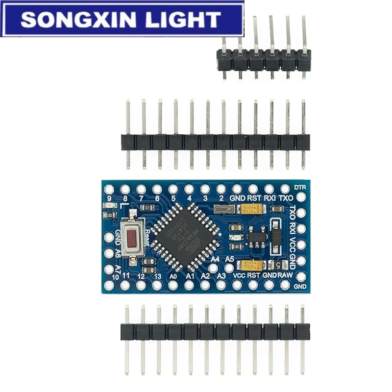 Модуль ATMEGA328P Pro Mini 328 ATMEGA328 5 в 16 МГц м 10 шт./лот | Электронные компоненты и