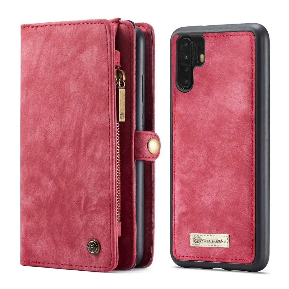 Элегантный абстрактный Магнитный Флип-бумажник чехол для huawei P20 P30 lite Pro чехол Модный кошелек на молнии для huawei mate 20 Pro Чехол