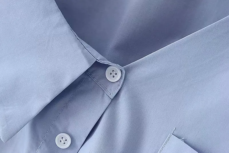 

2019 new women fashion irregular turn down solid color casual blouse shirts women off shoulder femininas blusas chic tops LS3811