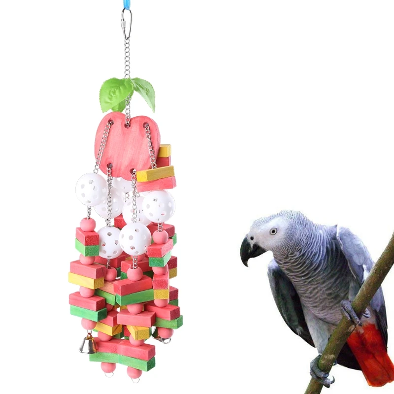 Жевательная игрушка для птиц попугаев большие и средние попугаи клетка