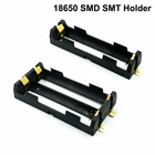 DIY 18650 чехол для внешнего аккумулятора s 1X 2X 18650, держатель для аккумулятора, контейнер для хранения, чехол, 1 2 отделения, Фотоэлементы с жестким контактом SMT, аксессуар