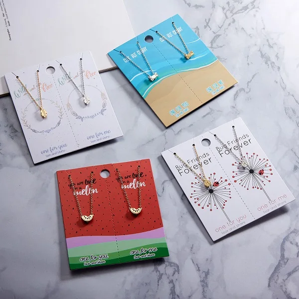 Колье Rinhoo для пар ювелирные изделия 2 шт. ожерелье с насекомыми крабом листьями