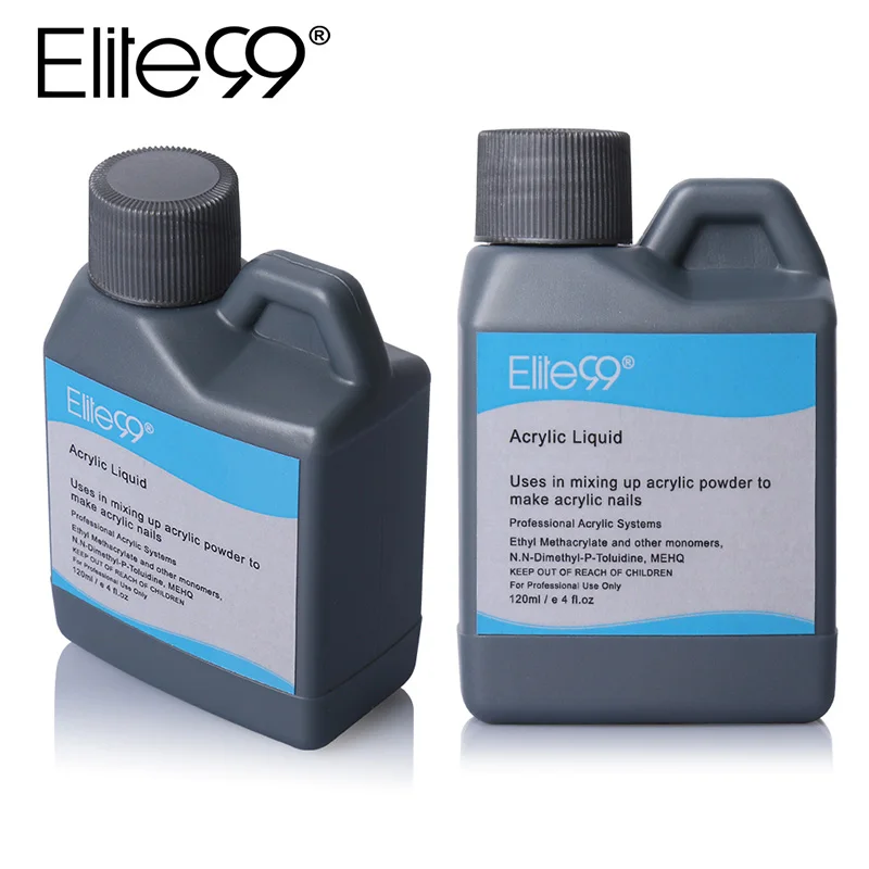 

Elite99 Nail Art Pro Nail Art Salon Acrylic Liquid Monomer Acrylic Manicure Tool For Acrylic Powder Dust Nail Tip Powder 120ml