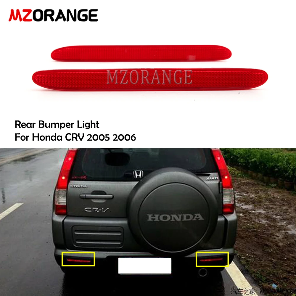 MZORANGE Rear Bumper Light For Honda CRV 2005 2006 For Acura TSX Euro ACCORD CL7 CL9 04-08 Tail Brake lamp Car Accessories