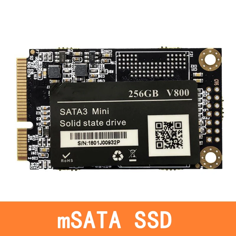 

Твердотельный накопитель MSATA3 SSD 1,8 дюйма 128 ГБ 256 ГБ 512 ГБ mSATA SSD для компьютера 3x5 см Внутренний твердотельный накопитель для ноутбука