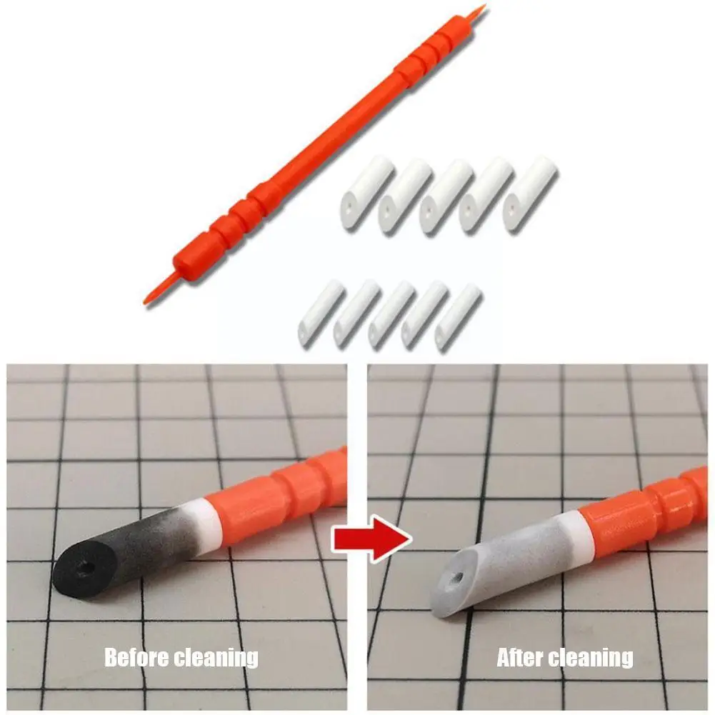 

Gundam Military Model Painting Tools Cleaning Wipe Pen Wipe Cleaning Pigment Stick Line Seepage Hot For Aging Sale 2022