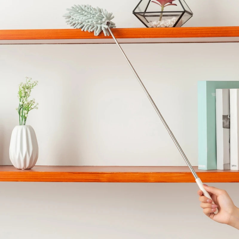 

2021 Microfibre Duster Extendable Dust Remover Cleanning Brush For Air-conditioner Furniture Shutter Home Car Cleaner Tool