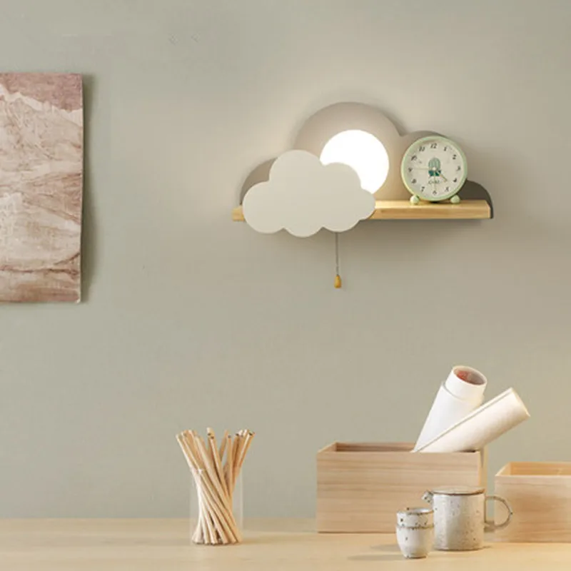 Скандинавские светодиодные Стеклянные Настенные светильники Macaron рядом со