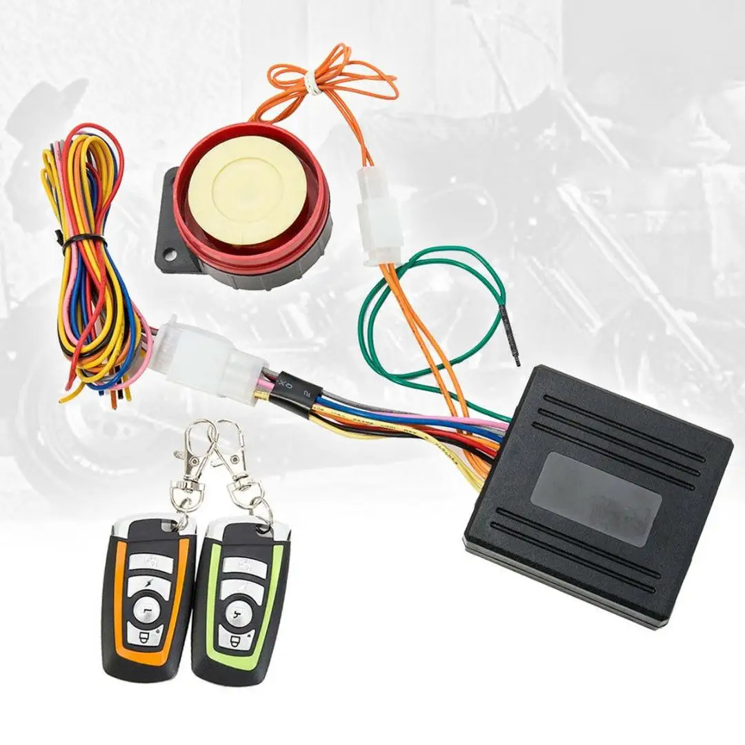 

Motorbike Scooter Alarm System Electronic Anti-theft Security Motorcycle Kits
