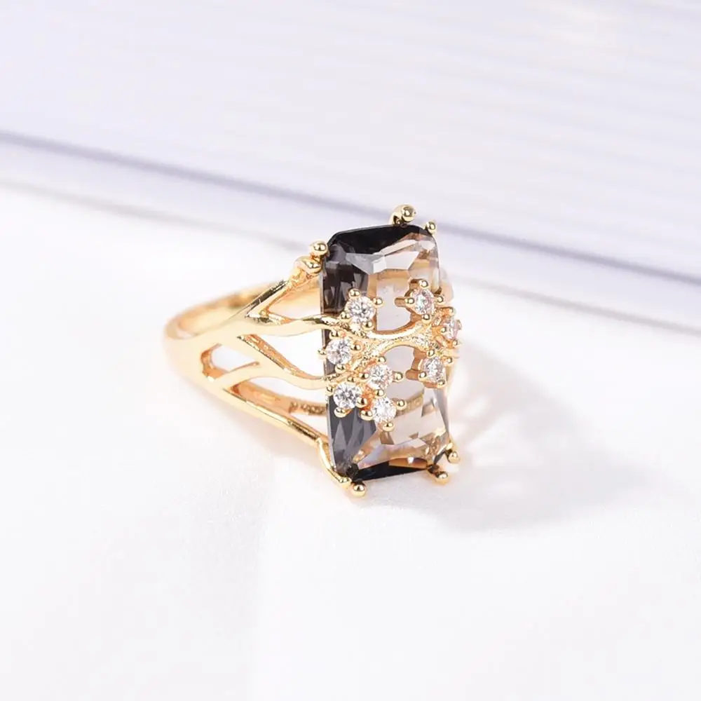 Модное винтажное серебряное кольцо перидот золотого цвета для женщин и мужчин