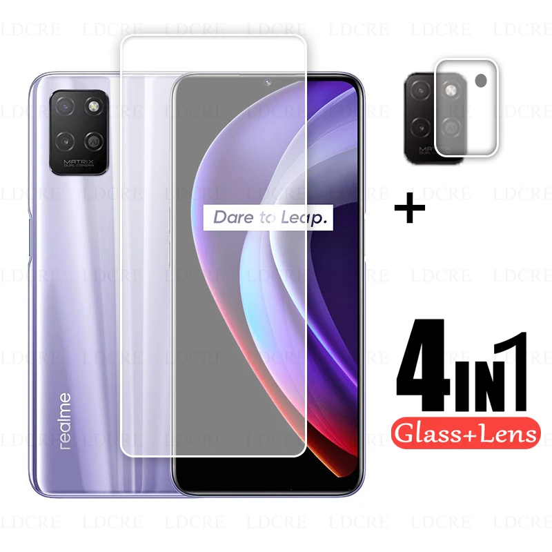 

2 шт., прозрачное закаленное стекло для Realme V11S