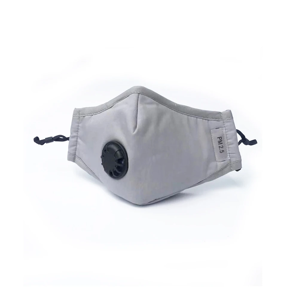 Респиратор PM2.5 многоразовый для защиты от загрязнений моющаяся хлопковая маска