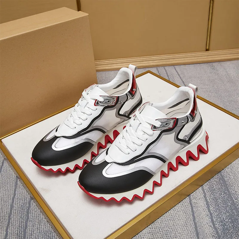 

Men's Casual Shoes Old Shoes Thick Soles Increased Breathability Fashion Trend Color Matching Couple Shoes Large Size 35-48