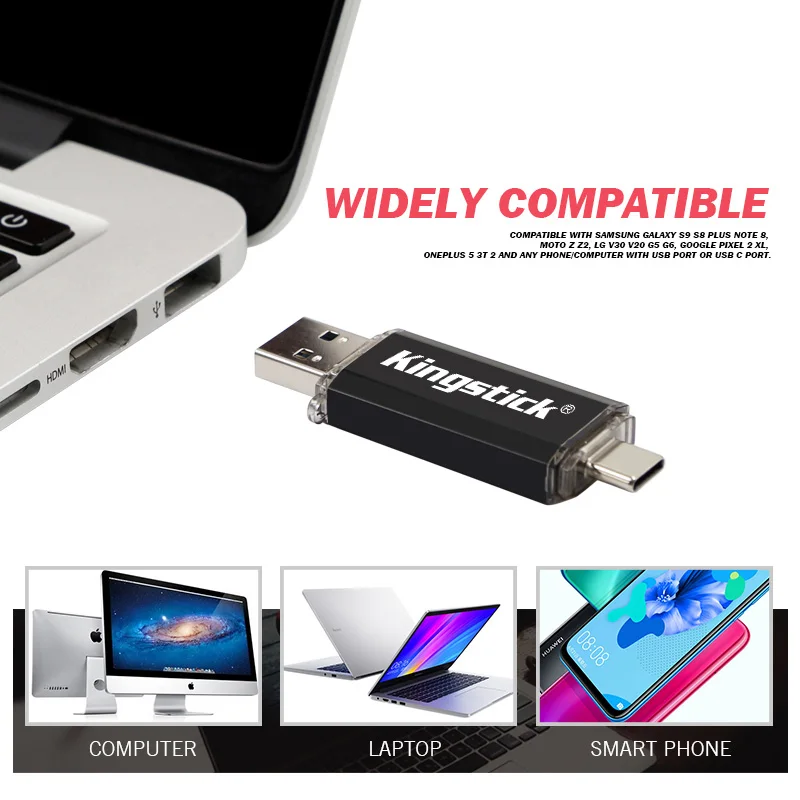 USB 2 0 Type-C металлический флеш-накопитель 16 ГБ 32 64 128 | Компьютеры и офис