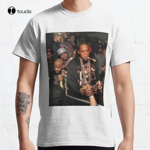 

Классическая футболка Jay Z, футболка на заказ, унисекс, с цифровой печатью