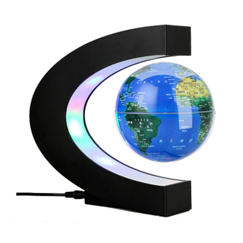 1 pcs Magnetic Levitation Globe Student school teaching equipment Night light globe Creative Gifts 110/220V AC US/EU/UK/AU D270 images - 6