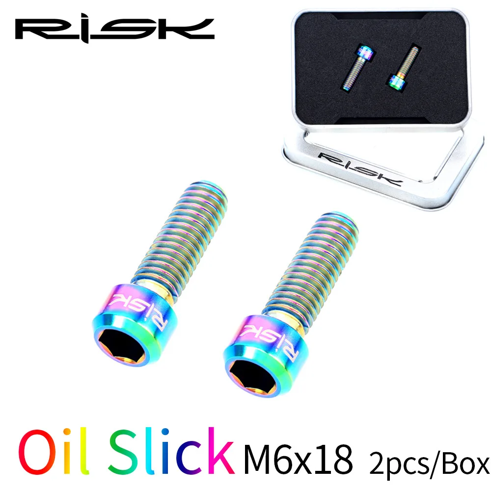 2 шт. Кривошип из титанового сплава для горного велосипеда M6 * 18 мм | Спорт и